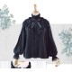 Surface Spell Poems Hidden In The Pleats Chiffon Blouse(Limited Pre-Order/3 Colours/Full Payment Without Shipping)